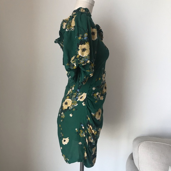 UO Ruched Off Shoulder Bodycon Mini Dress - Picture 7 of 8